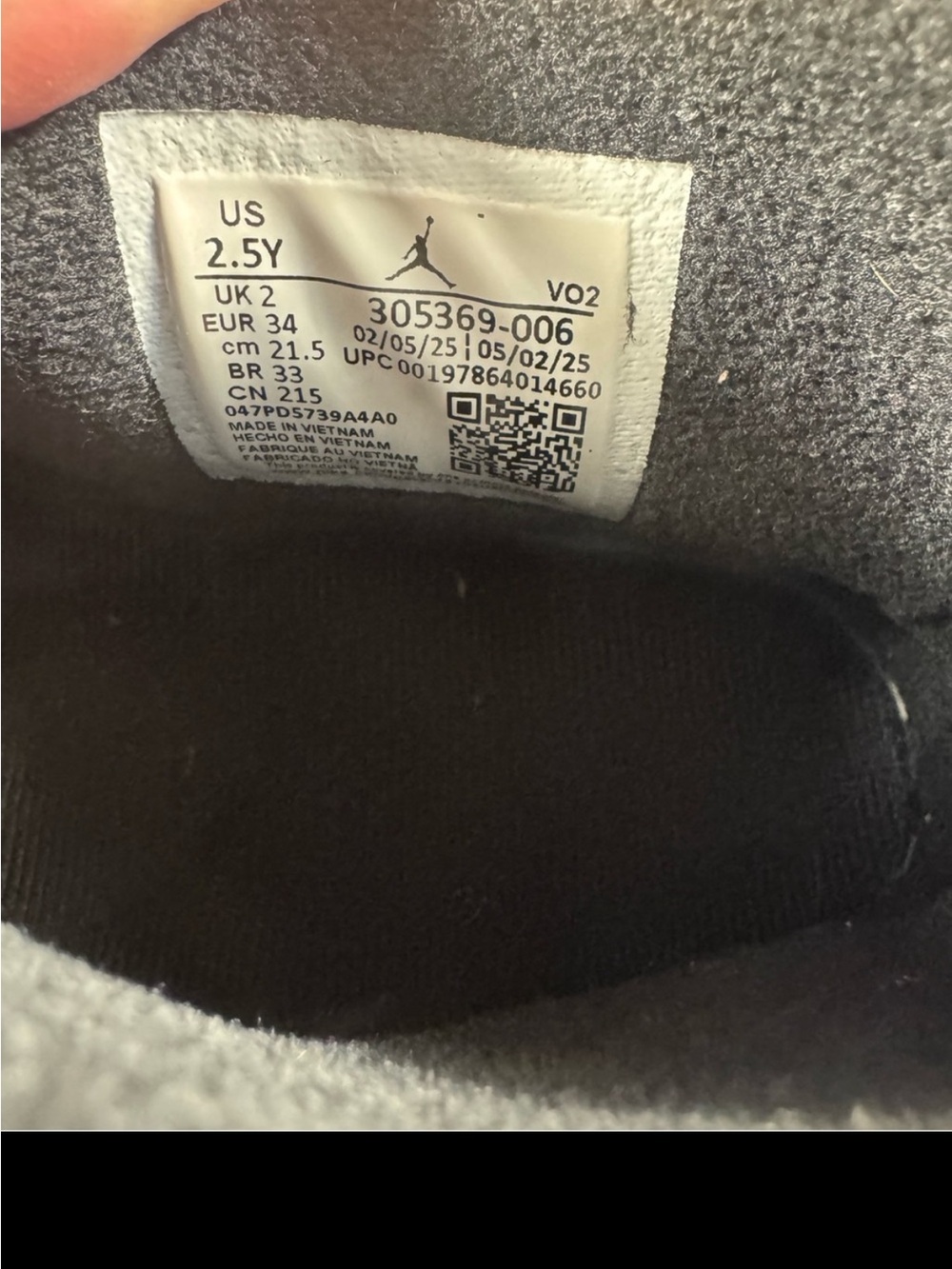 Jordan 8 Aqua 2025 Release Size 2.5 US - Picture 6 of 6